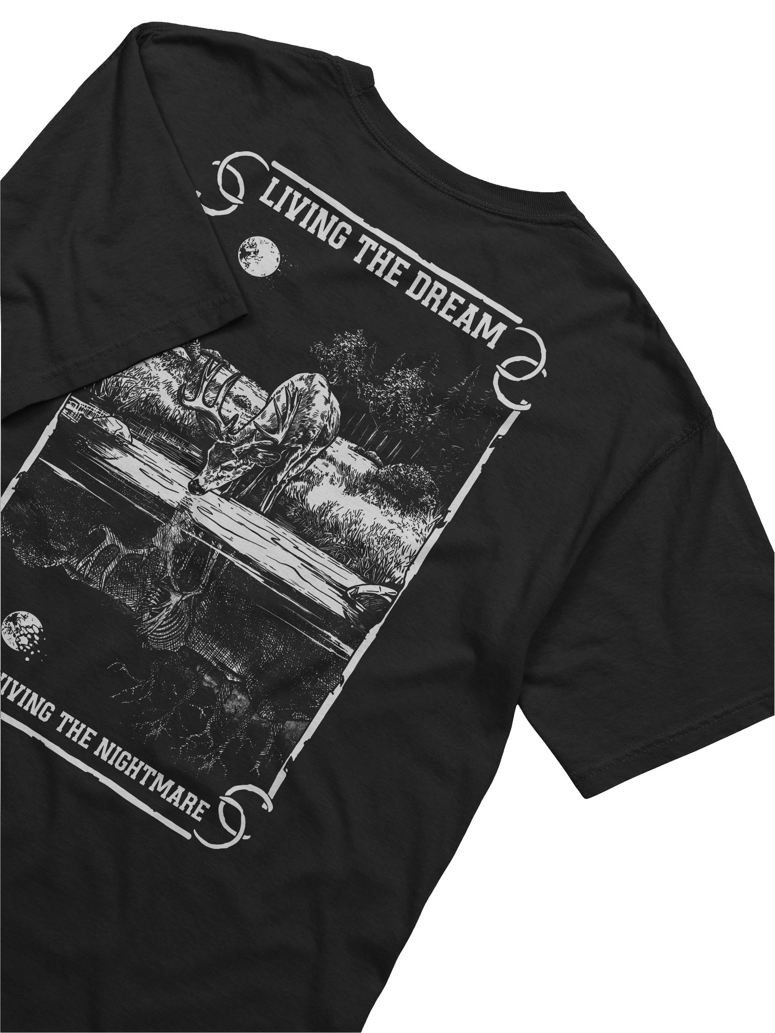 Living and Surviving - Dark Shirt product image (12)
