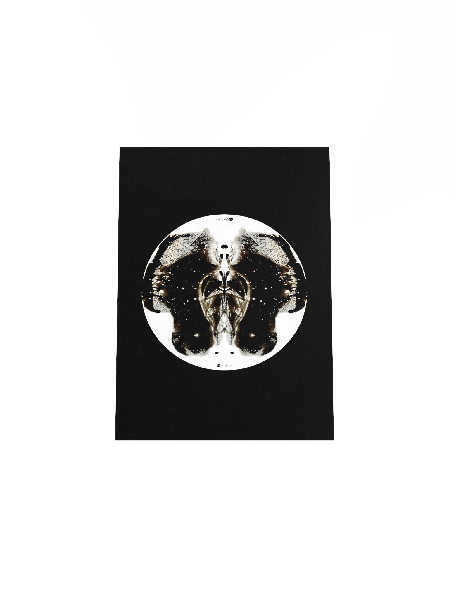 MILKY WAY MOON | Inkblot Print product image (4)