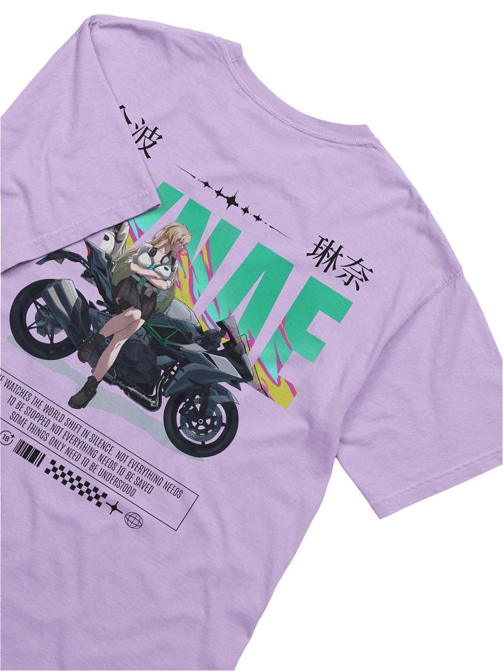 Lynae JDM T-Shirt (Light Colors) | WuWa Anime Streetwear product image (2)