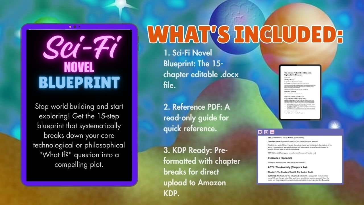Sci-Fi Novel Blueprint product image (2)