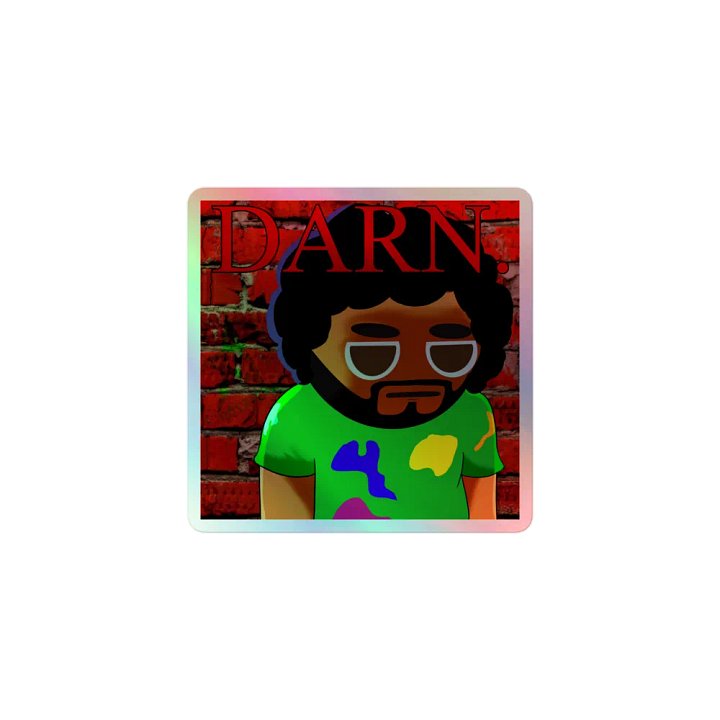 DARN. Holo Sticker product image (1)