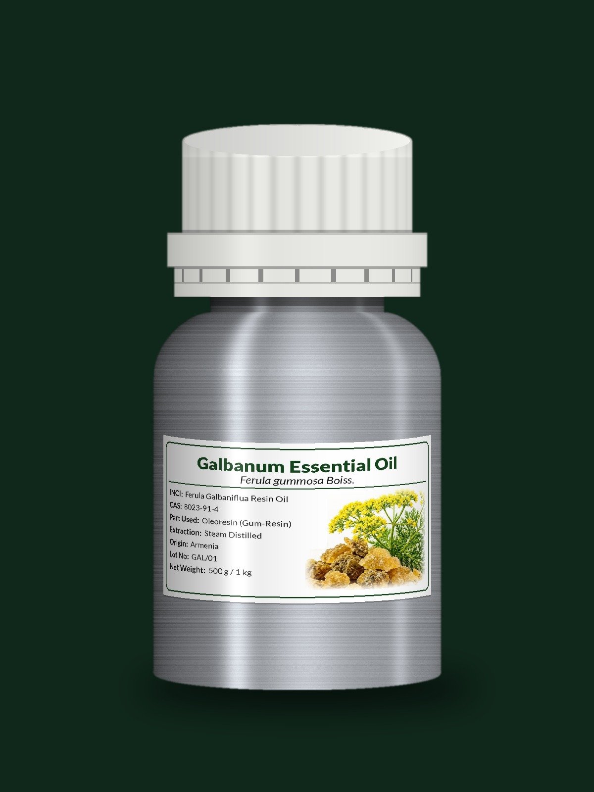 Galbanum Essential Oil (Ferula gummosa Boiss.) product image (1)