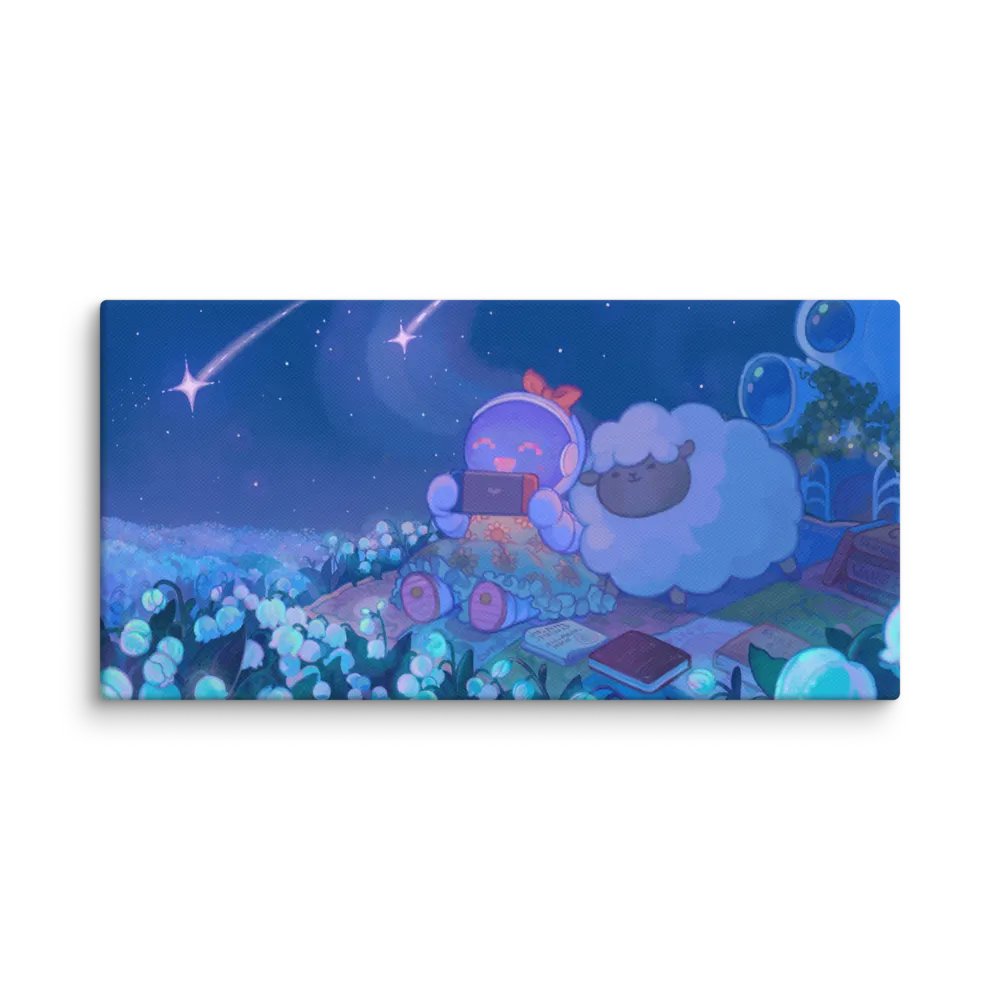 Noodle Collection - Cozy Gaming Friends Canvas Print product image (1)