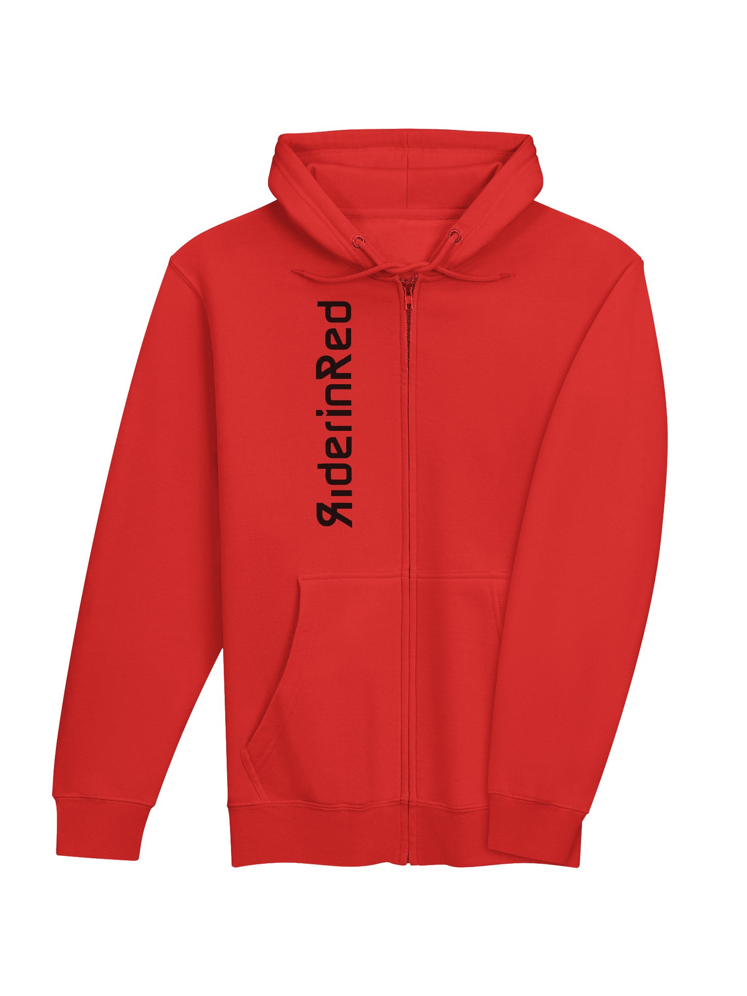 Rider In Red Zip-up Hoodie product image (4)