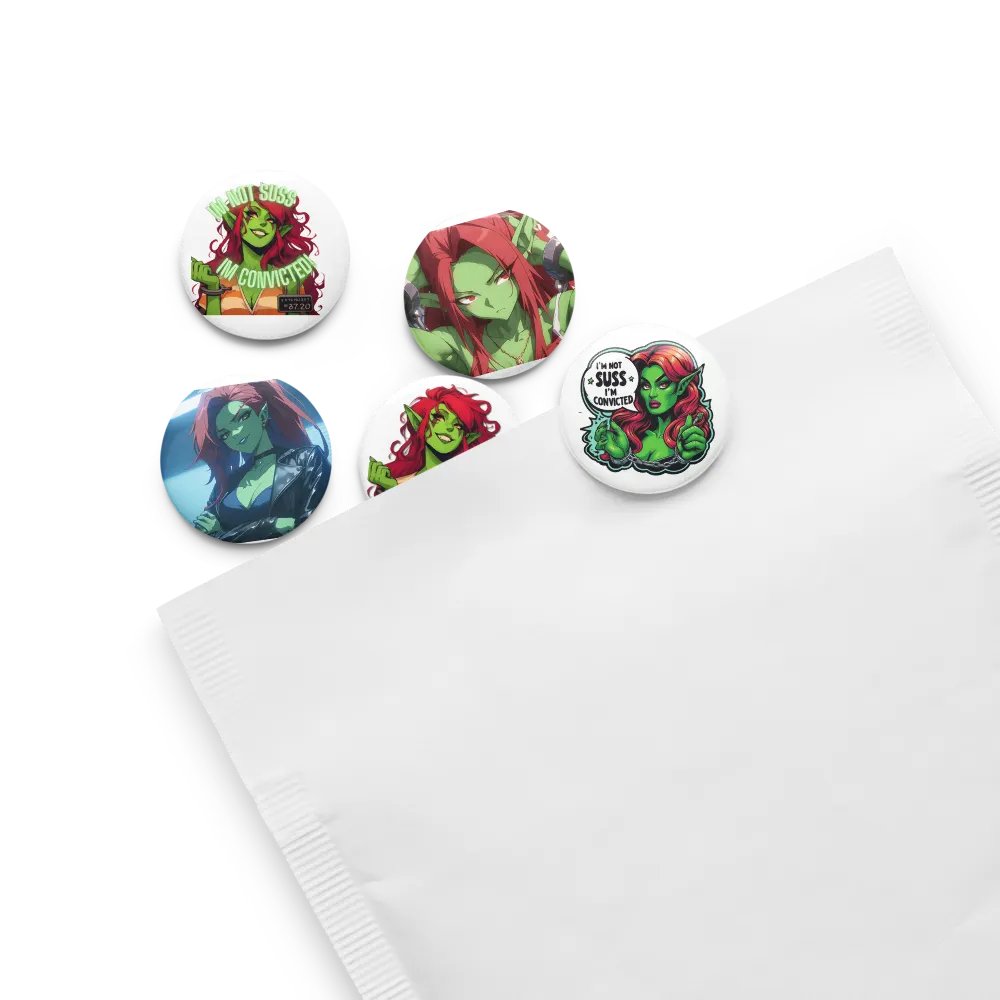 I'm Not Suss, I'm Convicted Pins product image (13)