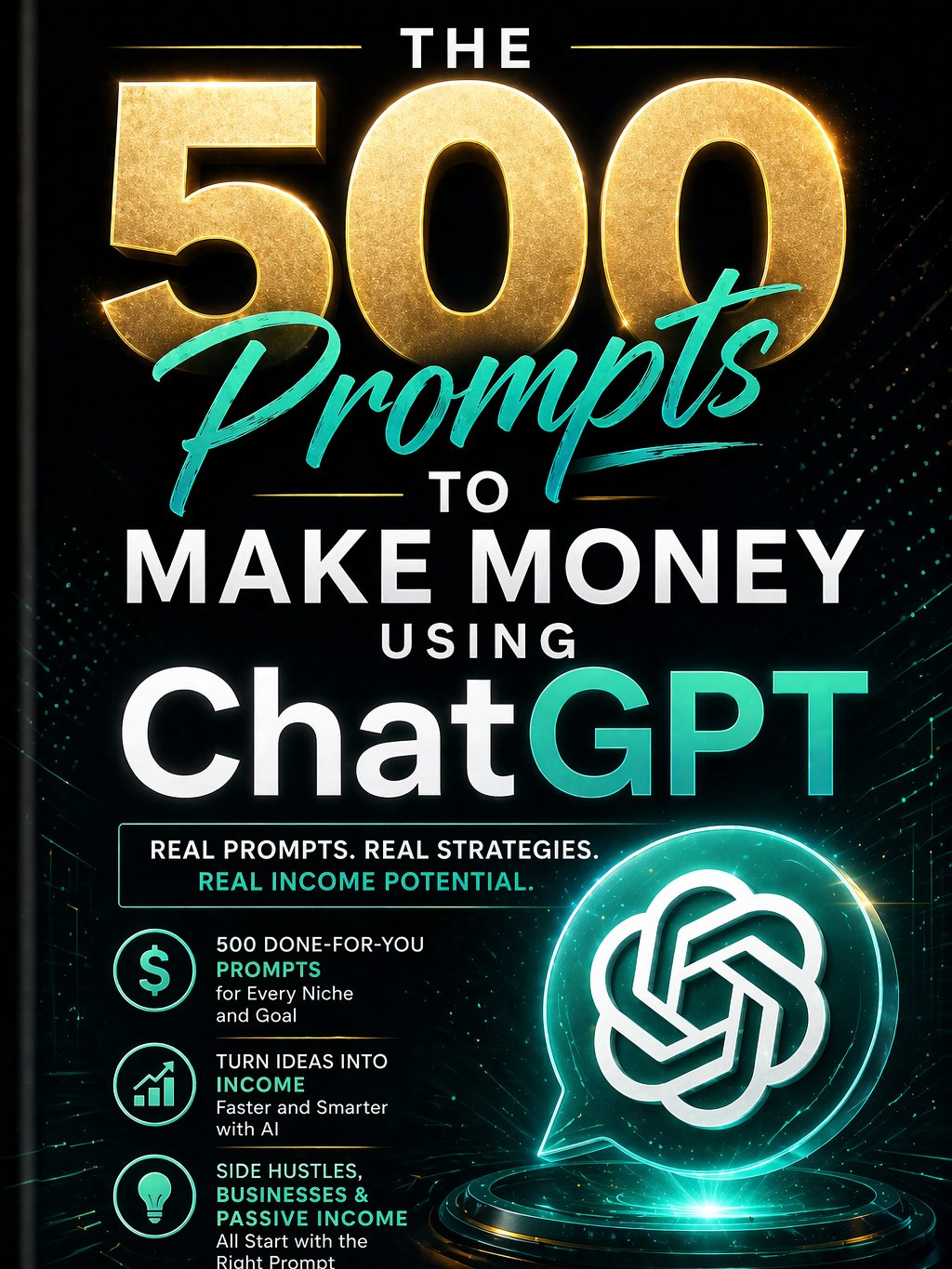 List of 1700 AI Tools with Links PLUS Bonus 500 Prompts to Make Money on ChatGPT product image (2)