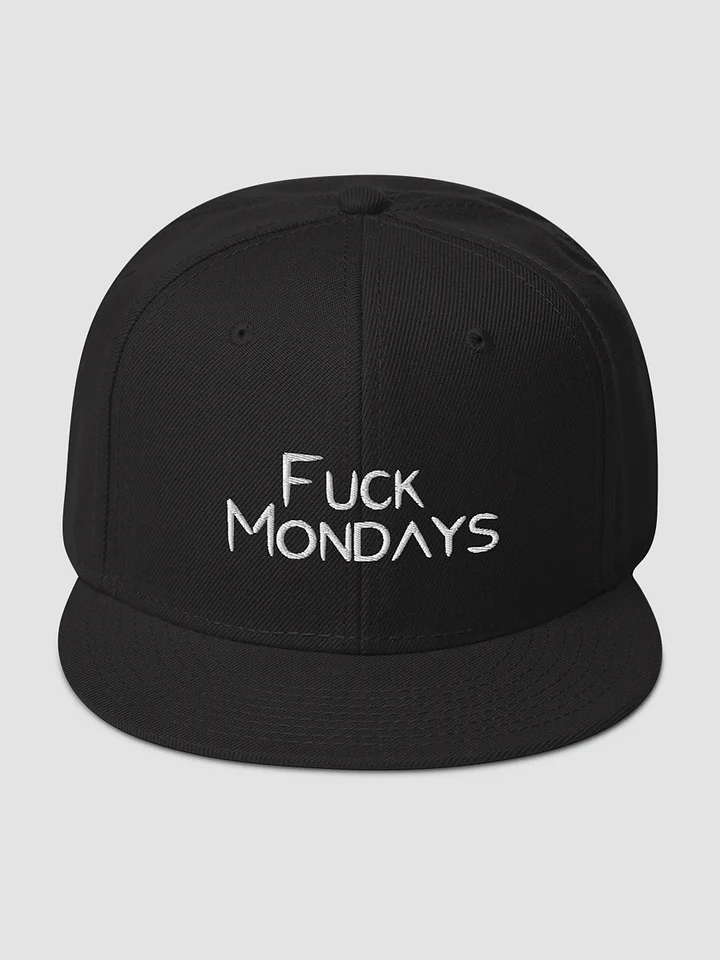 Fuck Mondays Snapback Hat - Otto Cap 125-978 product image (1)