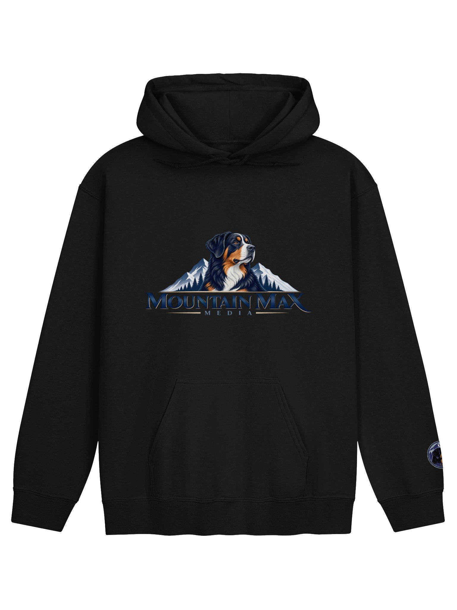 Mountain Max Media Hoodie in Black product image (1)