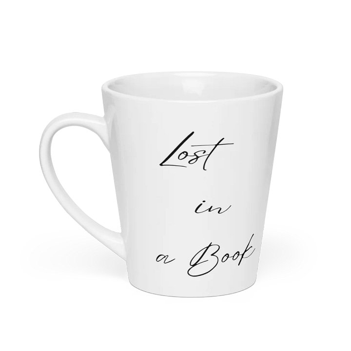 Lost in a Book Latte Mug product image (1)