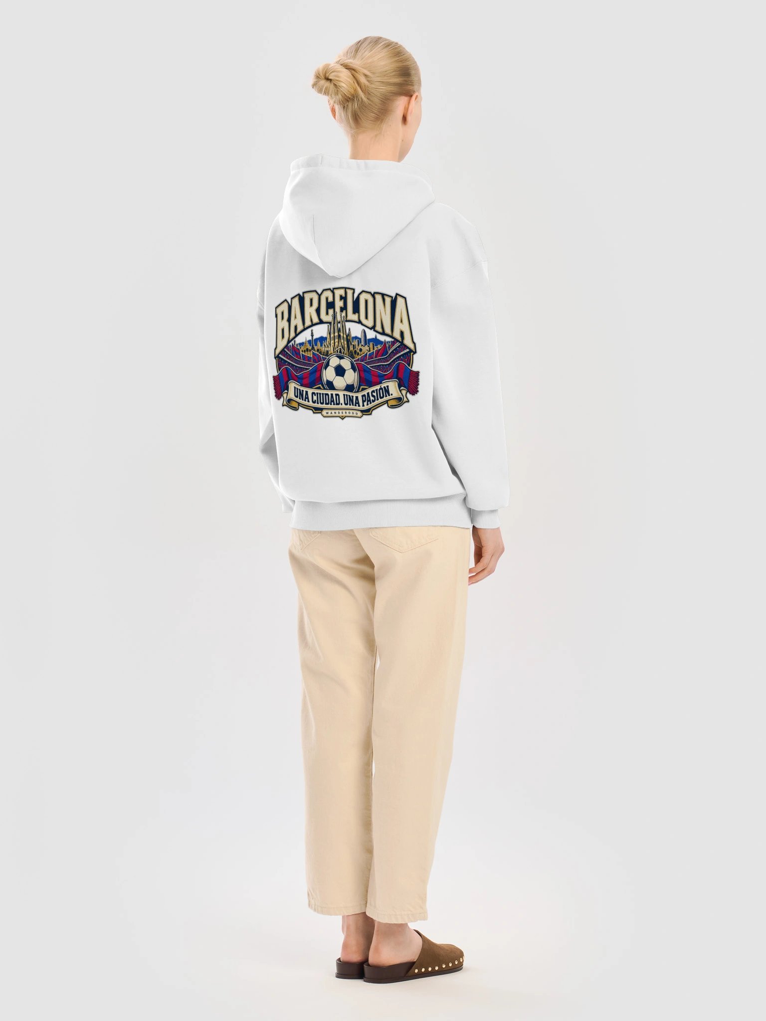 Sudadera de Fútbol de Barcelona con Capucha | WanderOdd product image (38)