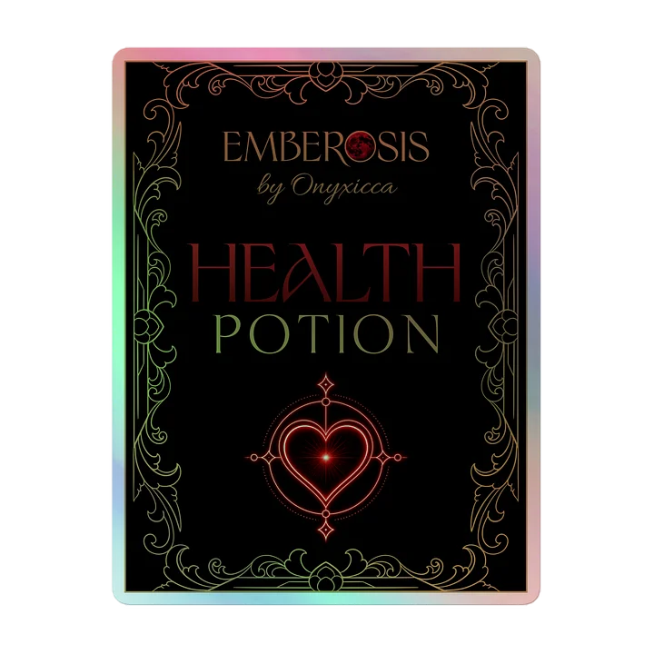 Health Potion Holographic Sticker product image (1)