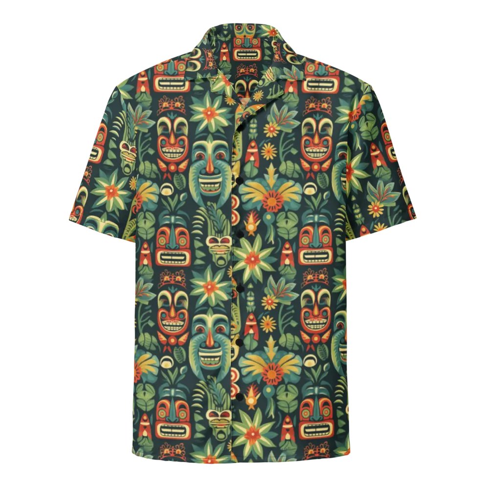 Tiki Tribal Hawaiian Shirt product image (1)