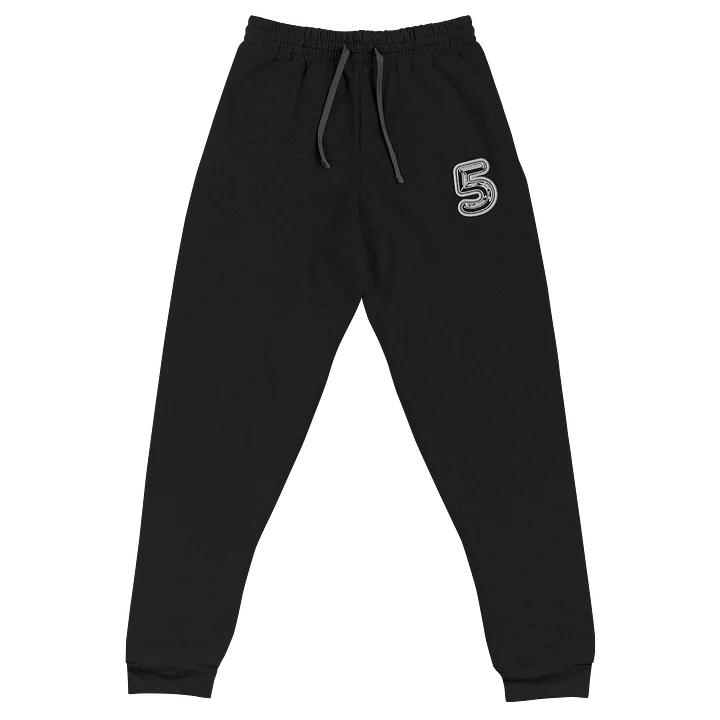 Black Balloon 5 Embroidered Joggers (Unisex) product image (1)