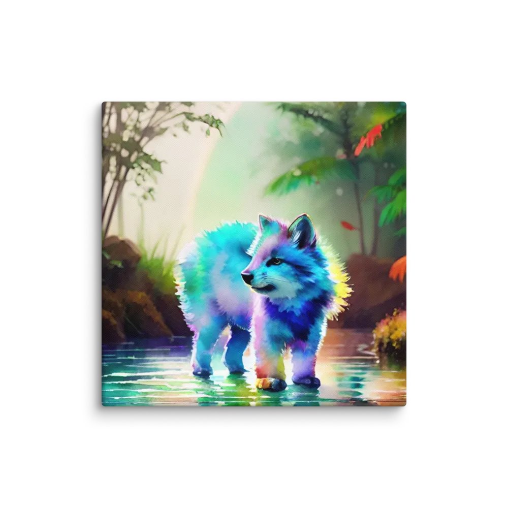 Cute Fox Digital Painting - v1 product image (1)