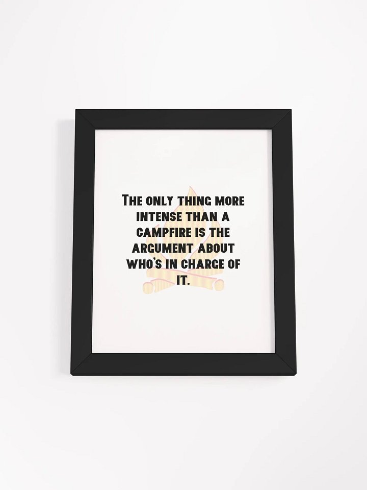 Ethereal Campfire Fragmented Poster product image (3)