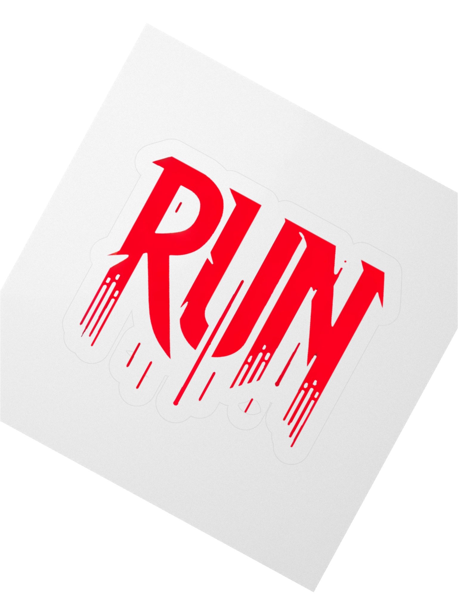 RUN (Bloody) - Sticker product image (2)