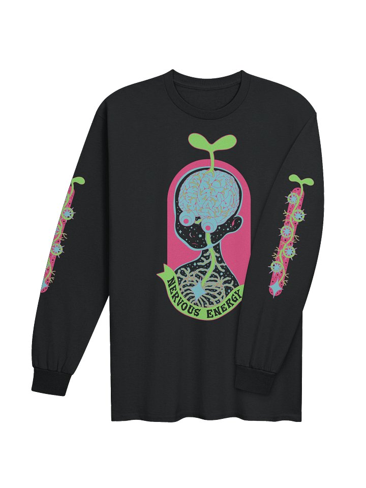 Nervous Energy Long Sleeve Tee | Front Design product image (2)