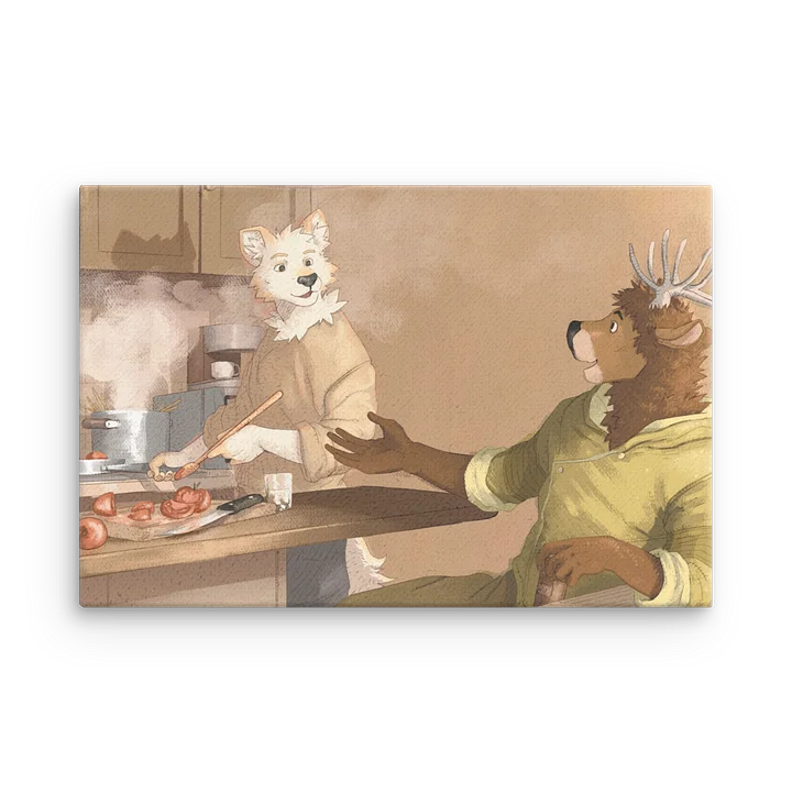 Thin Canvas Print: Cooking product image (1)