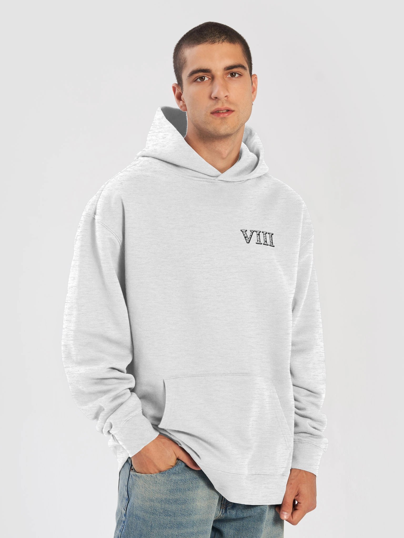 Warrior VIII Hoodie (White) product image (3)