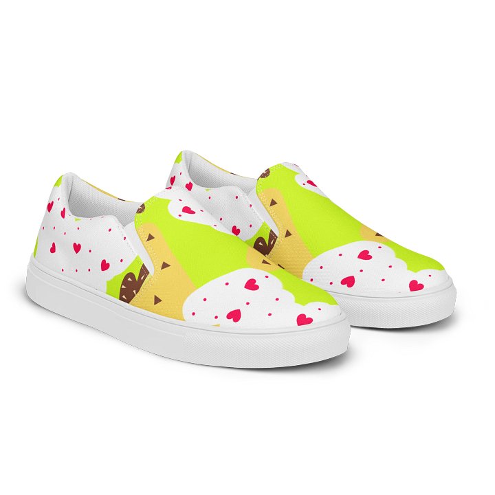 Heartfelt Harmony Women's Slip-On Shoes product image (2)