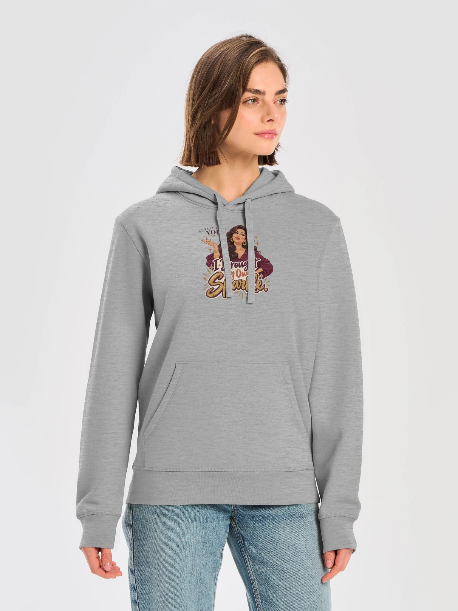 Brought My Own Sparkle Organic Hoodie product image (29)