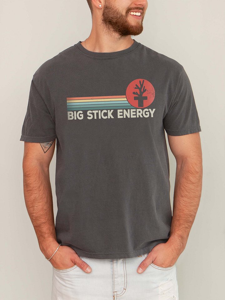 Big Stick Energy Coral Shirt – Funny Reef Tank & Saltwater Aquarium Graphic Tee product image (2)