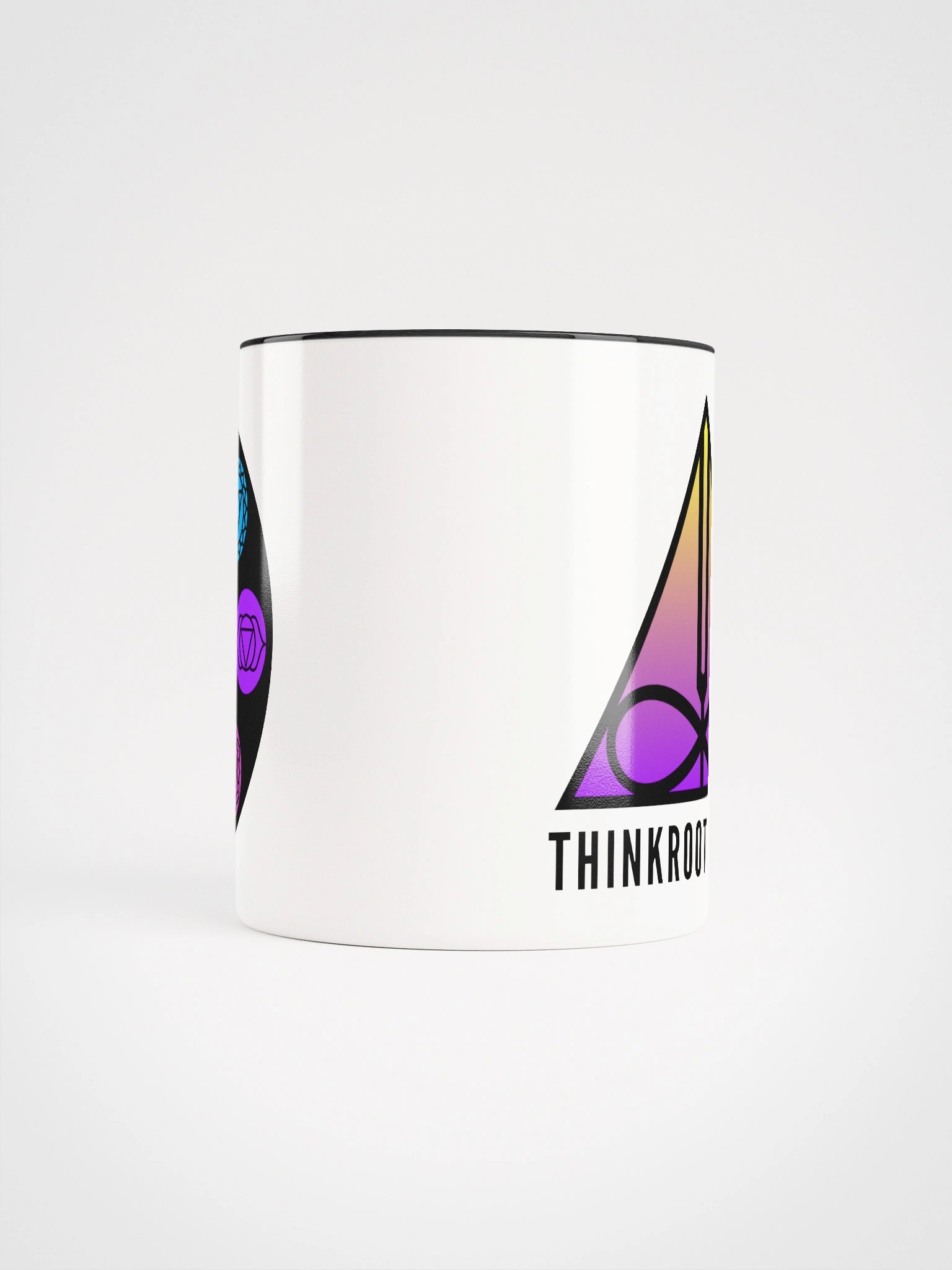 Triangle + Chakra Circle Ceramic Mug product image (3)