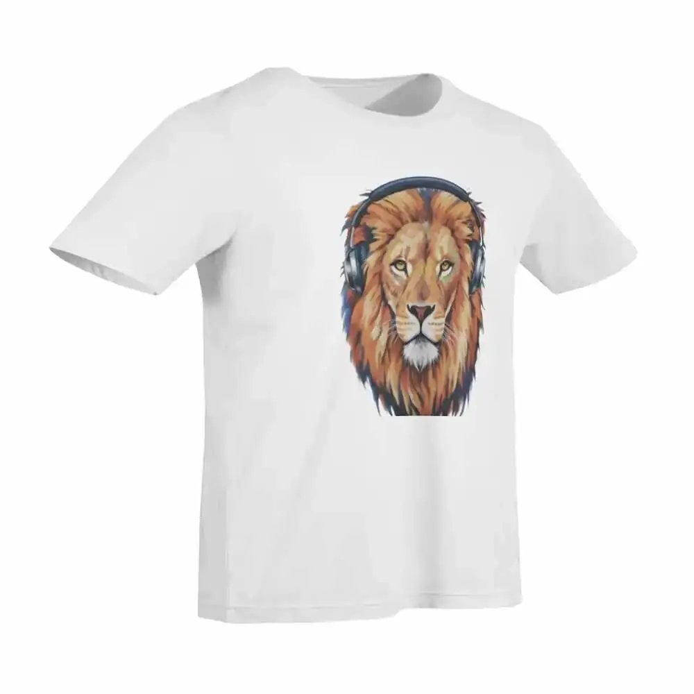 Majestic Neon Lion | Unisex Bella+Canvas Supersoft T-Shirt 🦁✨ product image (6)