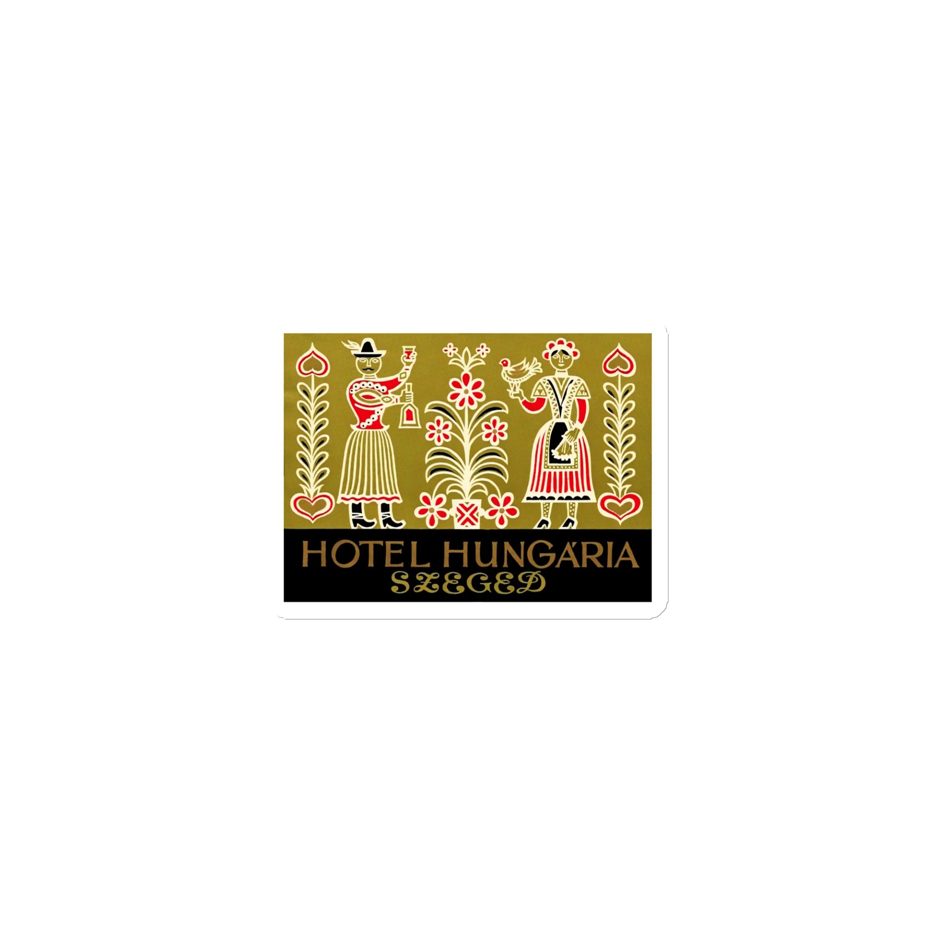 Hotel Hungaria Magnet-Gold product image (1)