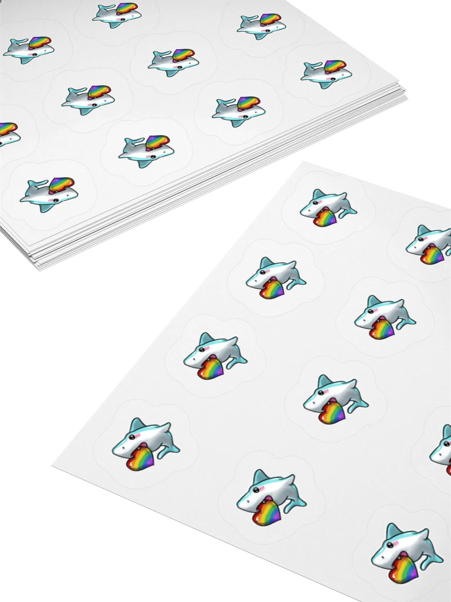 Sharky Pride Sticker Mini Sheet product image (4)