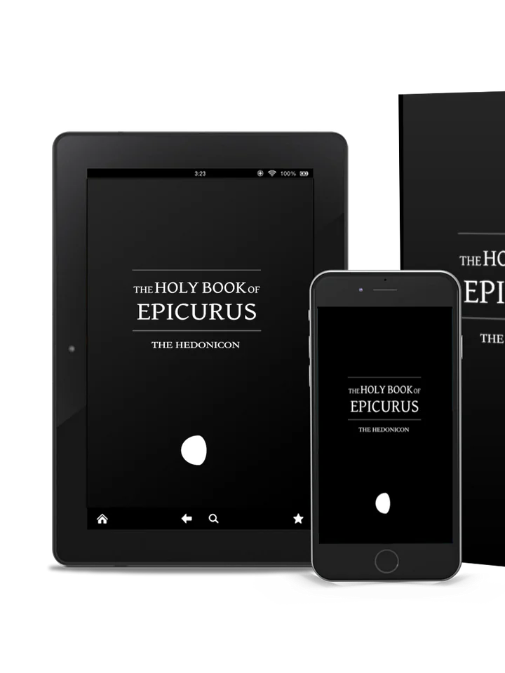 The Hedonicon: The Holy Book of Epicurus (e-Book) product image (1)