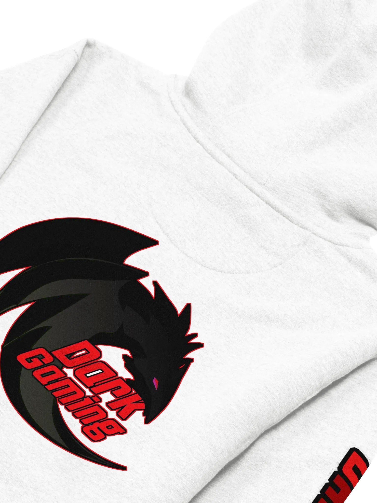 DarkGaming Hoodie [White Edition] product image (4)