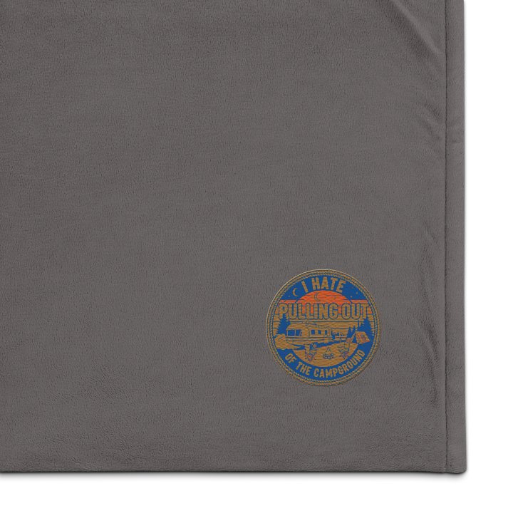 Camping Adventure Premium Sherpa Blanket product image (1)