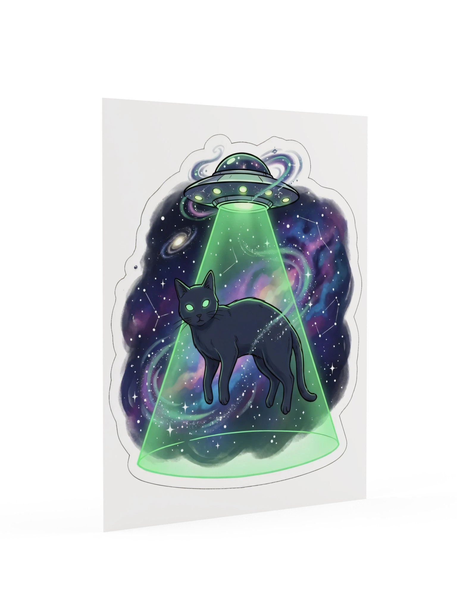 Abducted Black Cat Poster product image (16)