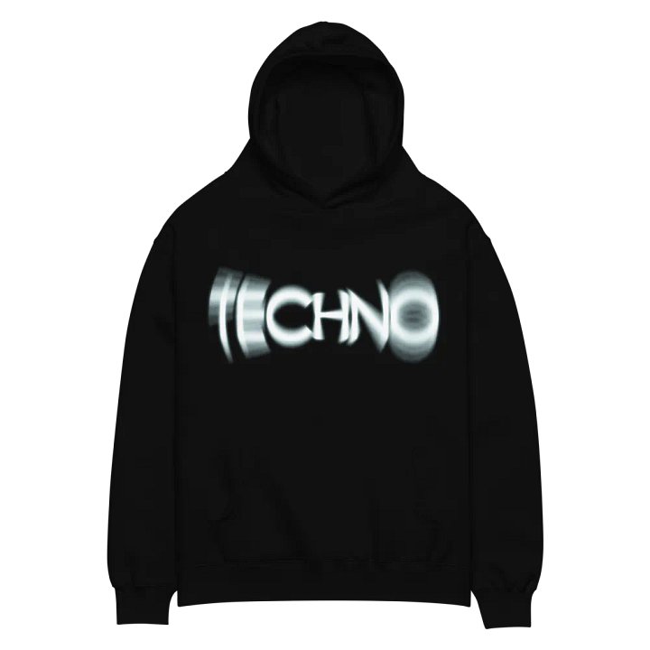 TECHNO Oversized Hoodie product image (2)