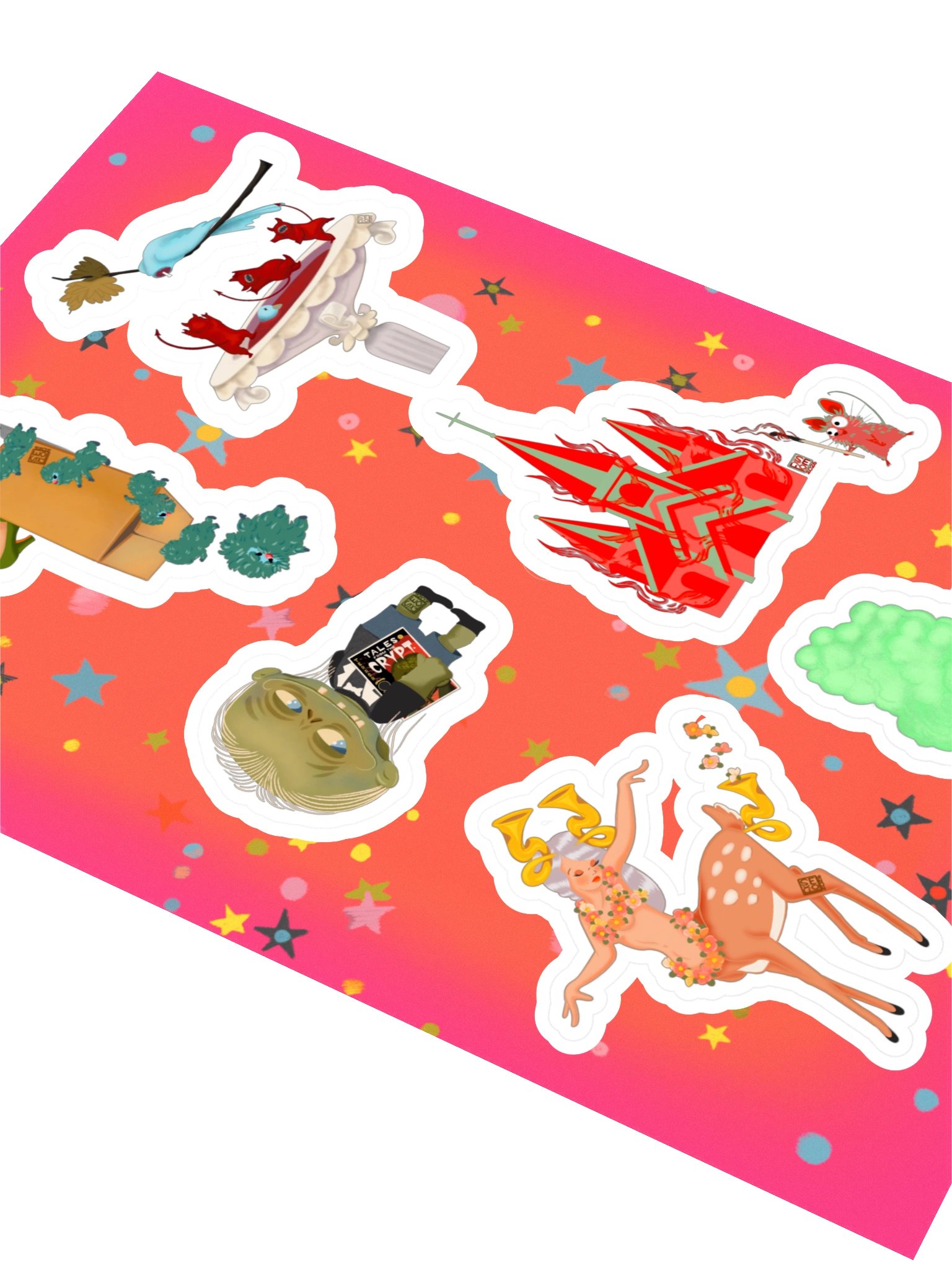 Monster Mayhem 2026 Sticker Sheet 3 product image (3)
