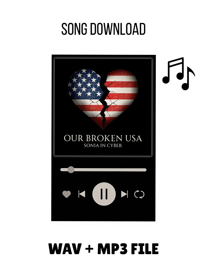 Our Broken USA – Full Song (WAV + MP3 Download) product image (1)