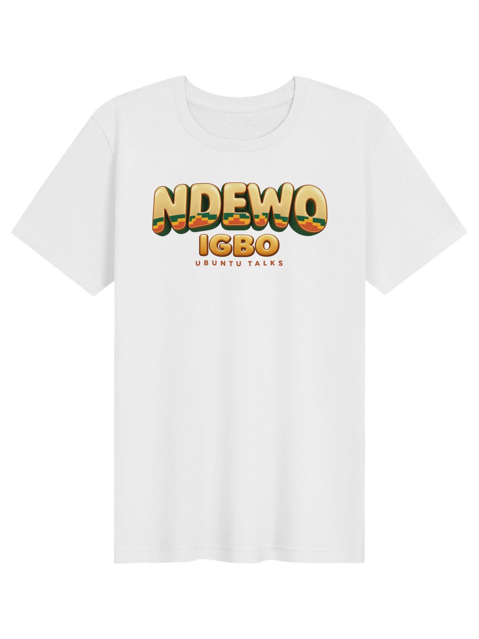 Ubuntu Talks Heritage — NDEWO | Igbo Heritage Tee product image (1)