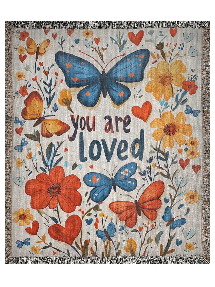 You Are Loved Woven Blanket product image (1)