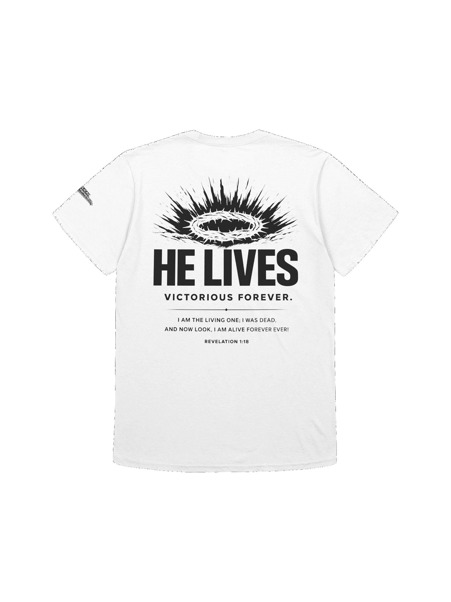DID HE DO THAT? | HE LIVES TEE product image (4)