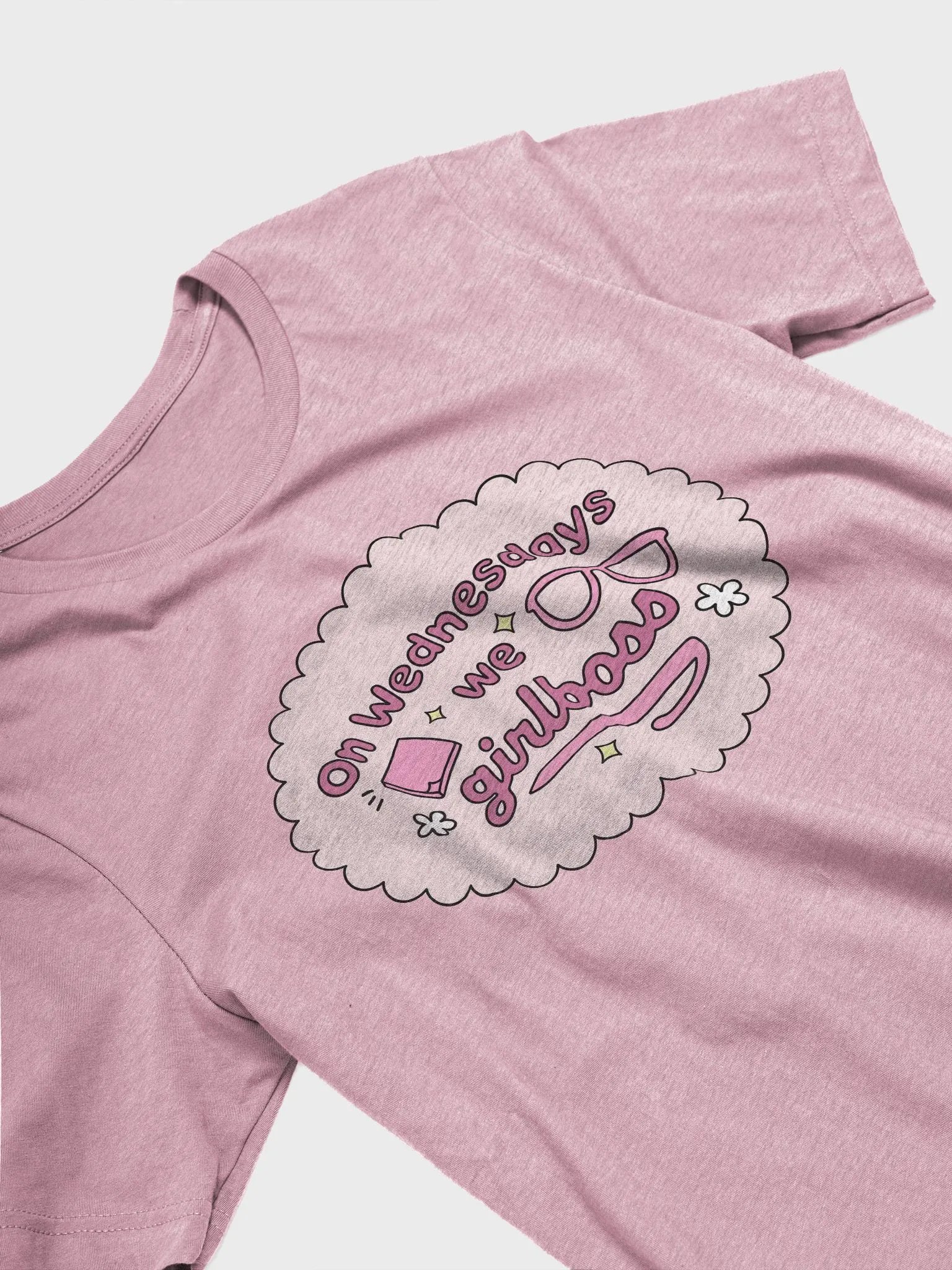 On Wednesdays, We Girlboss Unisex Tee product image (2)