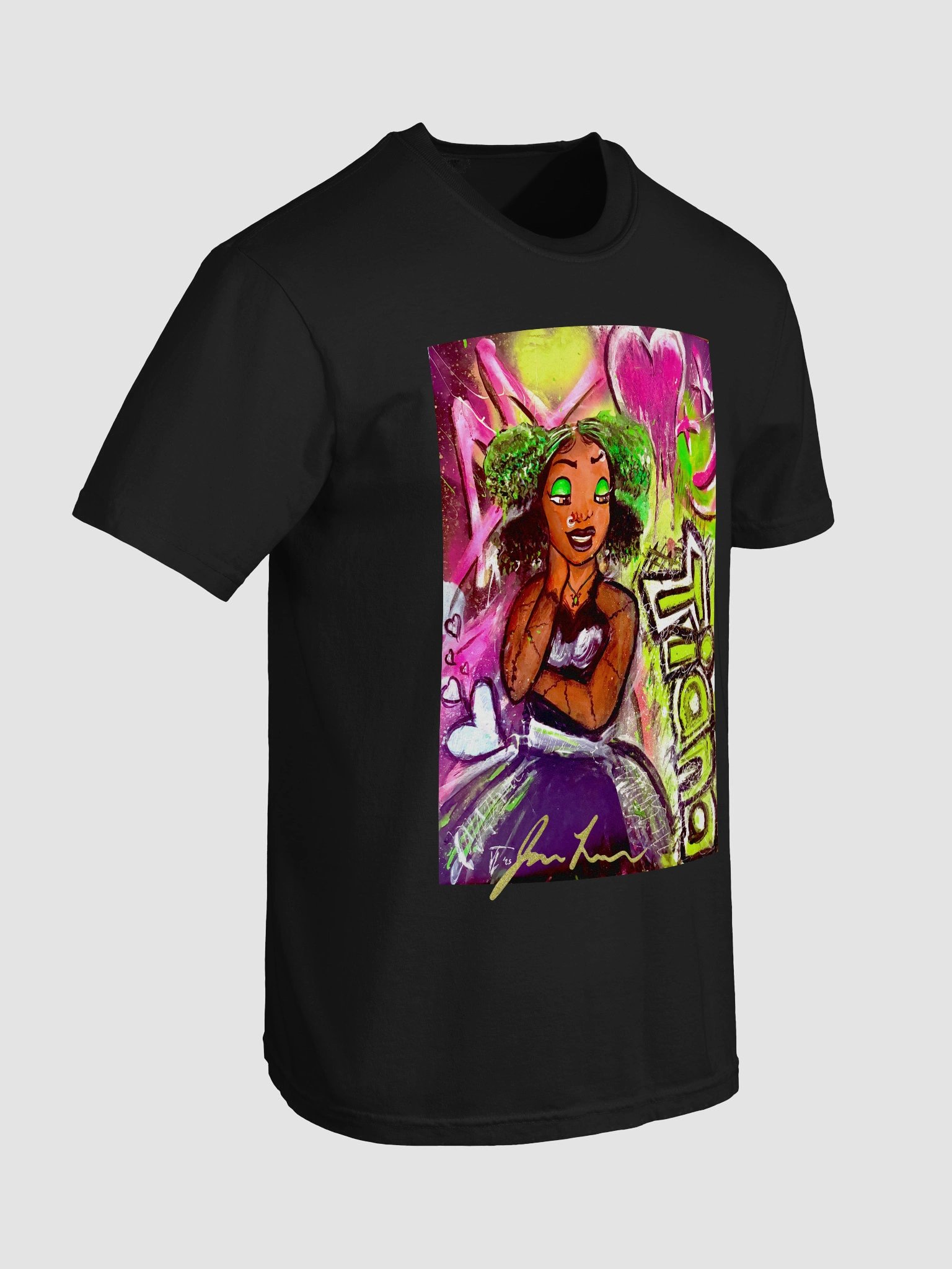 Goth Princess Tiana T-Shirt product image (101)