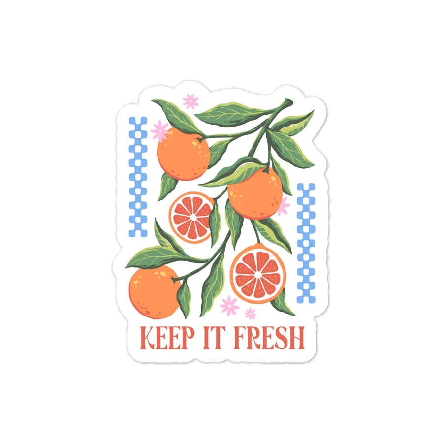 Fresh Summer Vinyl Sticker product image (1)