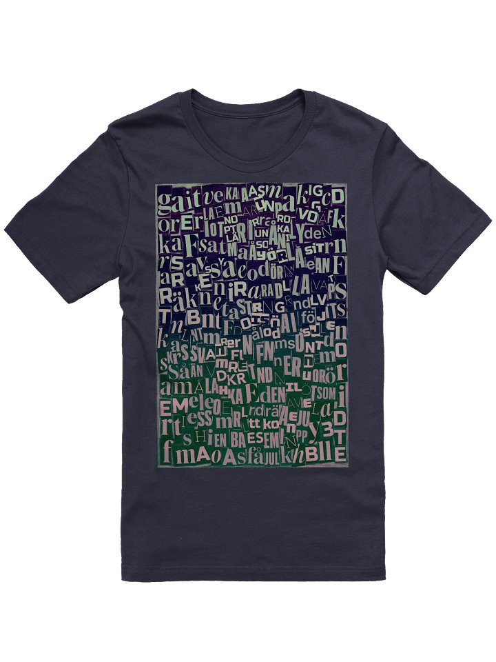 Chaos Collage Unisex T-Shirt product image (1)