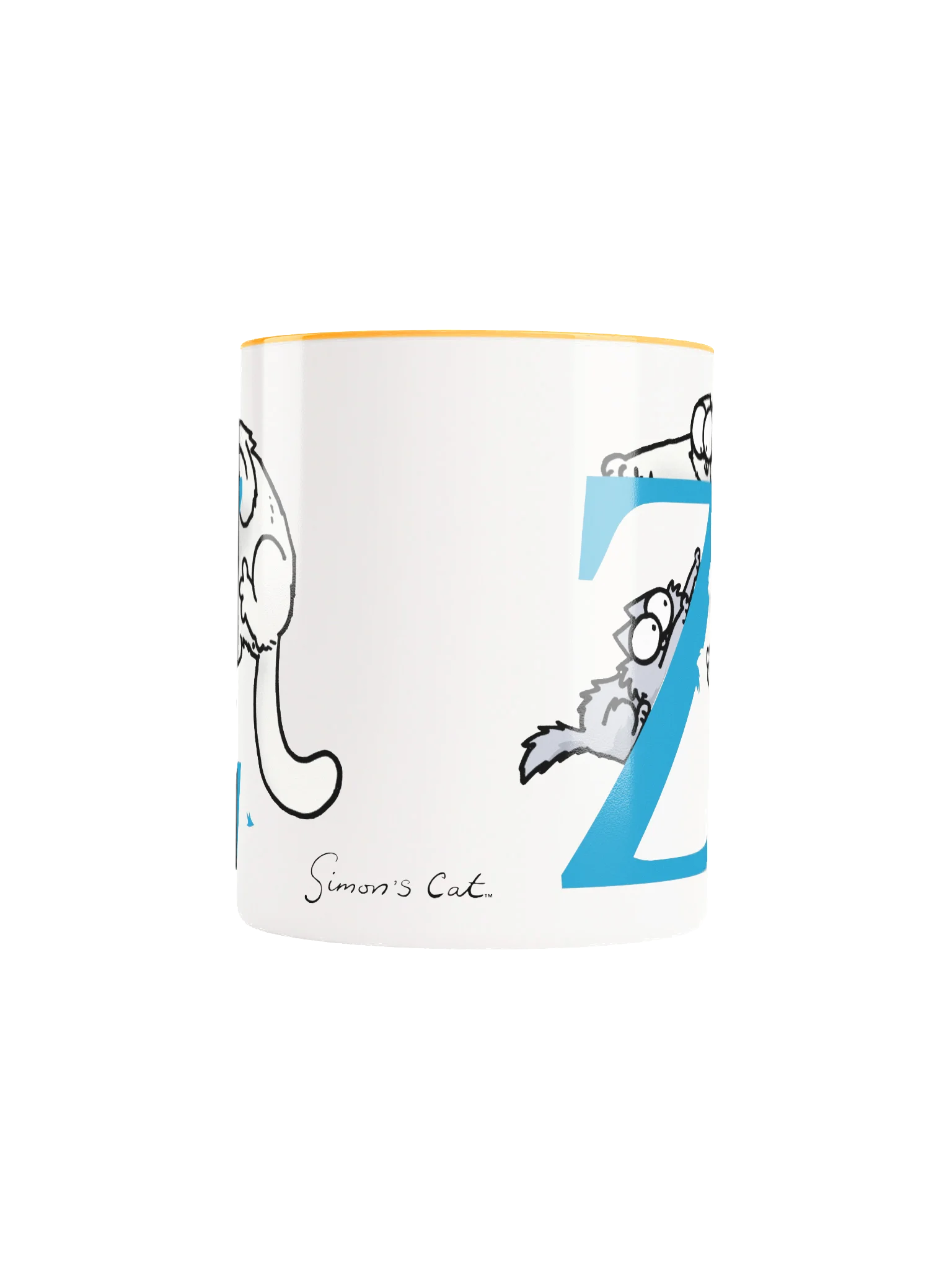 Cat Monogram Mug - Z product image (5)