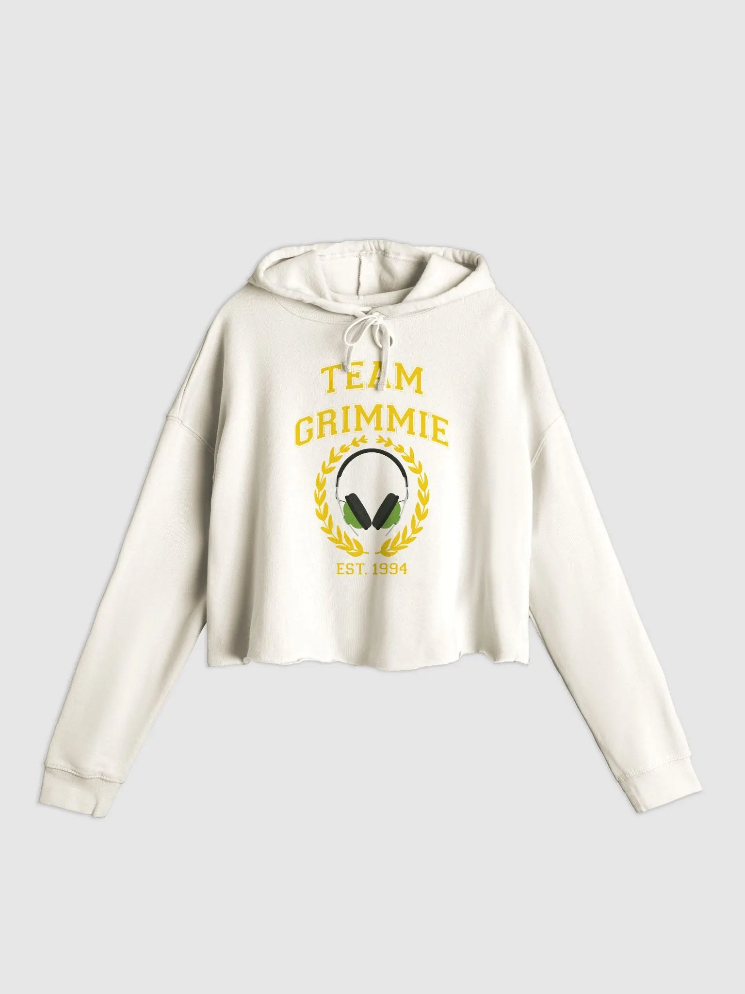 Team Grimmie Varsity Cropped Hoodie product image (1)