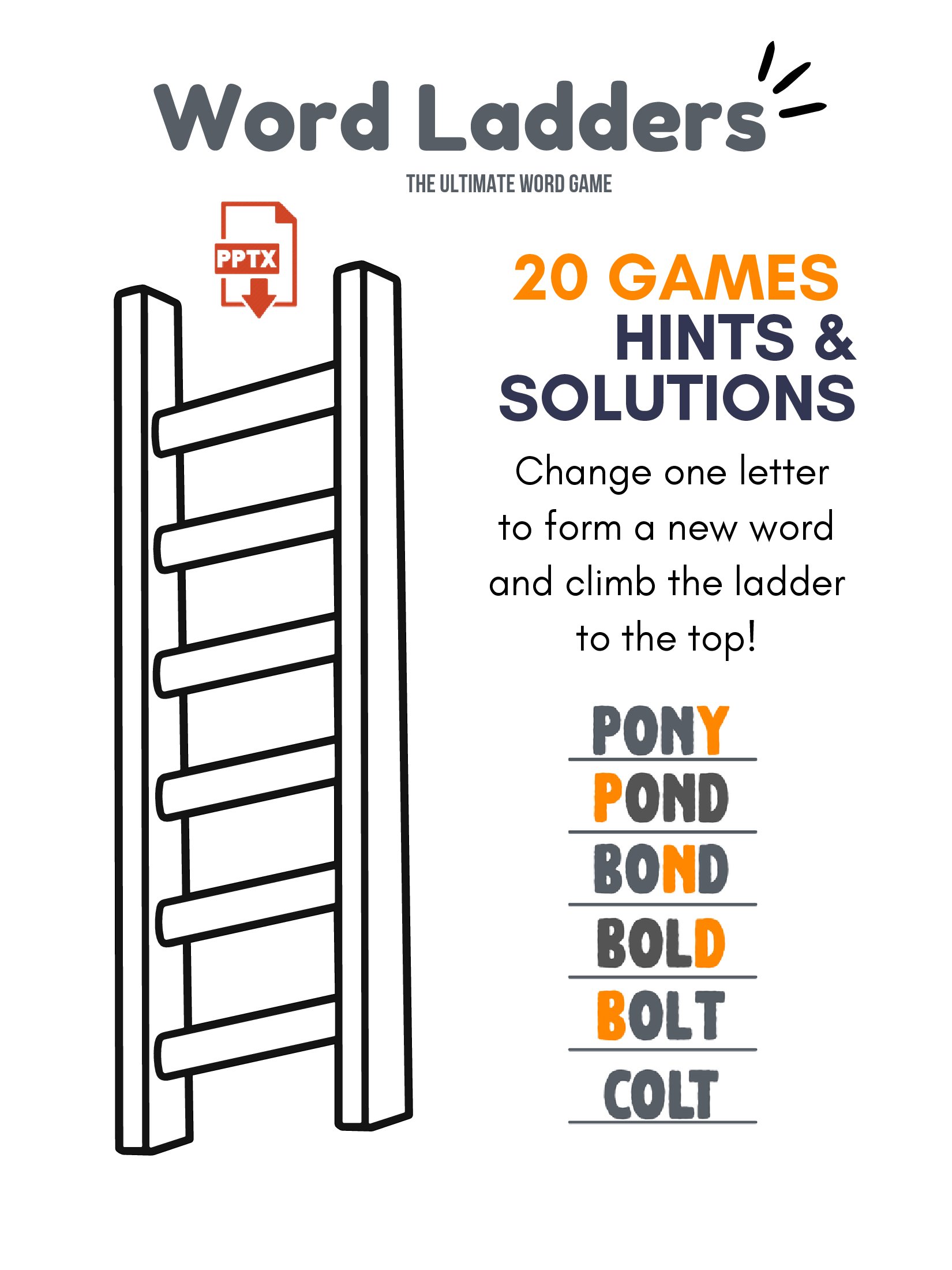 Word Ladder Puzzles product image (1)