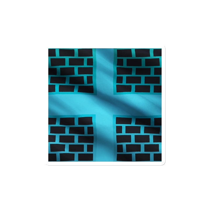 Blue Flame Die-Cut Magnet product image (2)