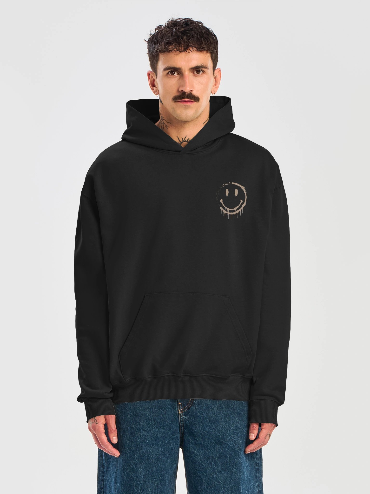 SMILE French Terry Hoodie product image (5)