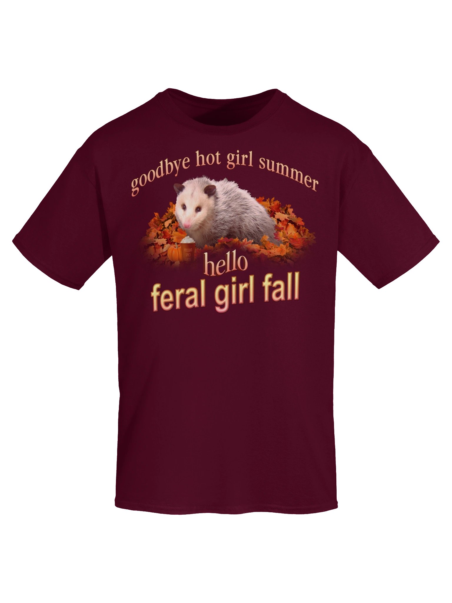 Feral Girl Fall T-shirt product image (33)